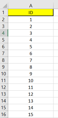 Unpushed Table Rows