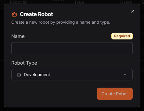 Add Robot