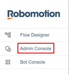 Admin Console