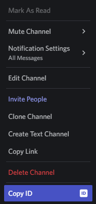 Discord Channel Id