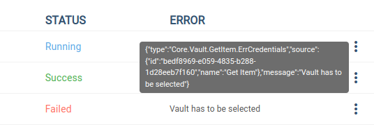 Error Message