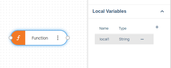 Function Local Variable