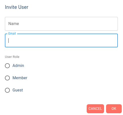 Invite User