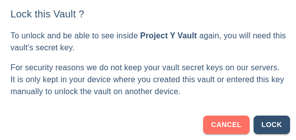 Lock Vault