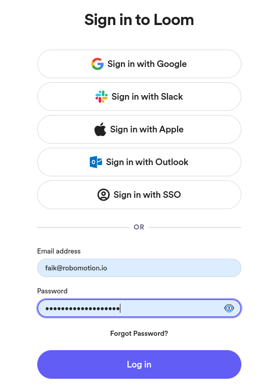 Loom Login