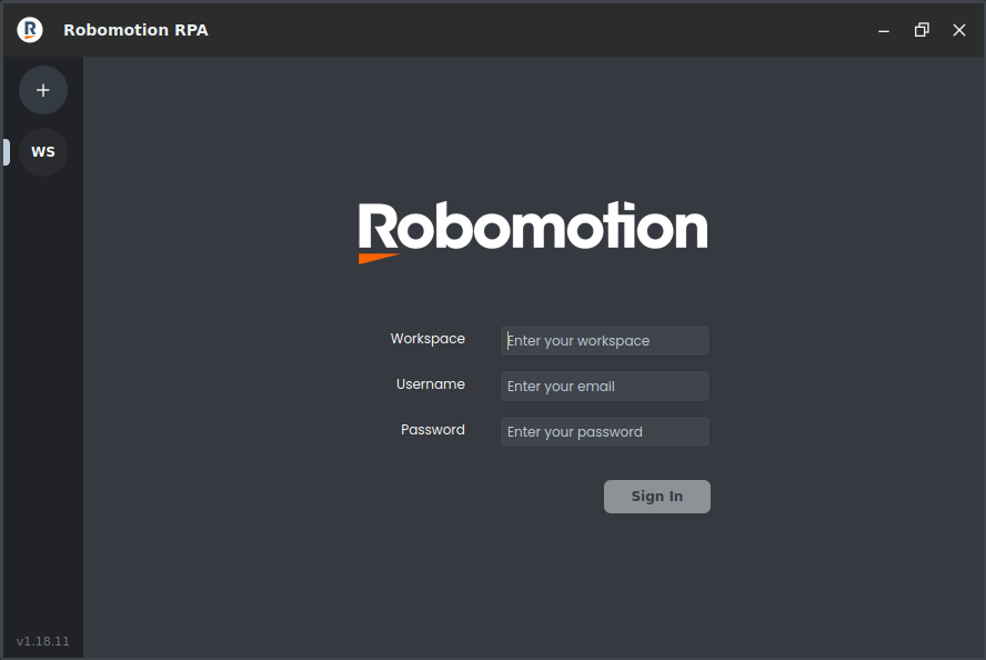 Robomotion Tray