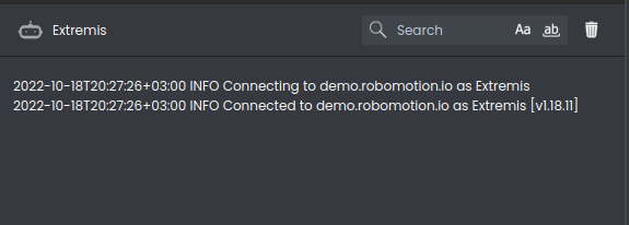 Robot Connected