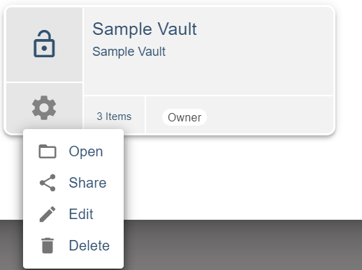 Sample Vault