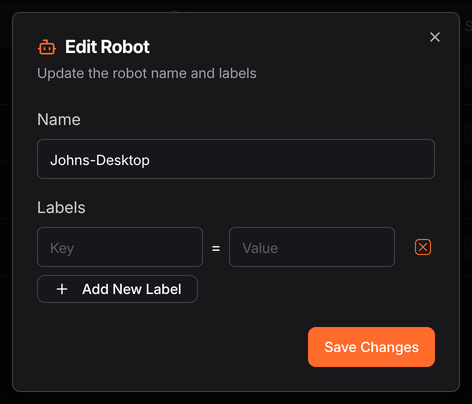 Update Robot