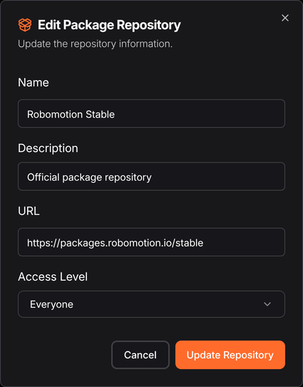 Update Repository