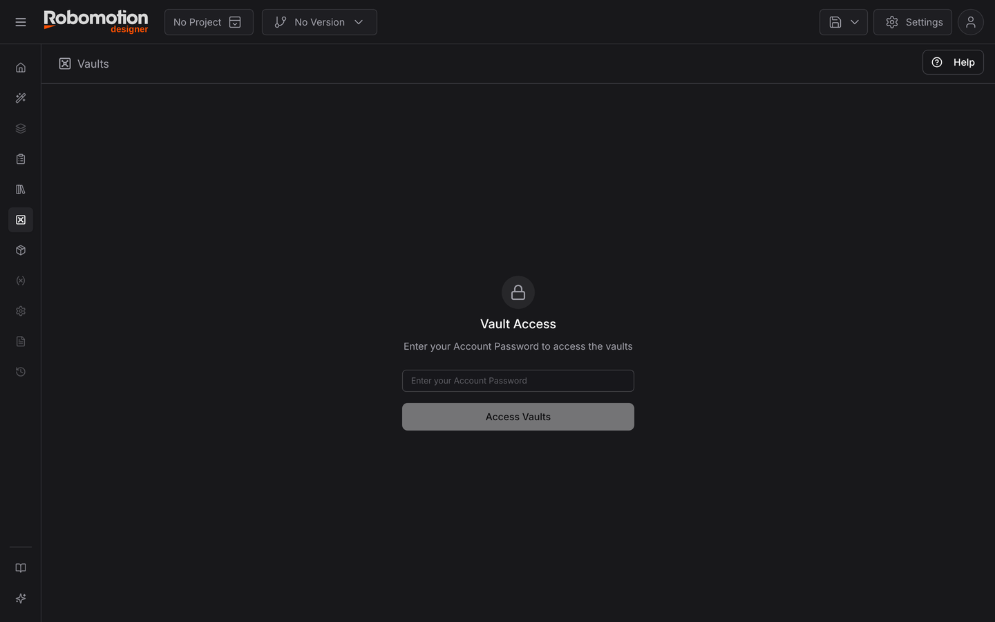 Vault access